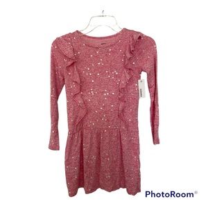 NWT Girls Pink/Silver Dress